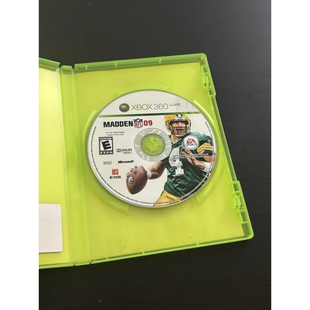 Madden‎ NFL 09 (Microsoft Xbox 360, 2008)